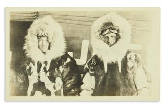 (ARCTIC.) Konter, Richard W. Day-after letter describing Byrds flight to the North Pole, with related photographs.